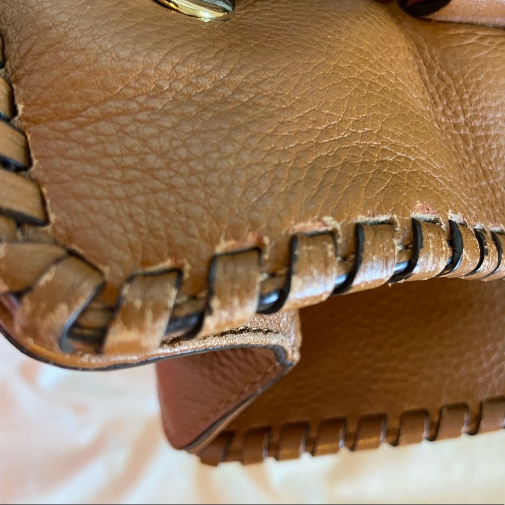 Michael Kors (Vintage) Hamilton, Purse, Tan - Picture 6 of 9